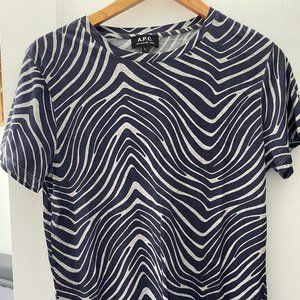 APC Zebra Stripped T-Shirt